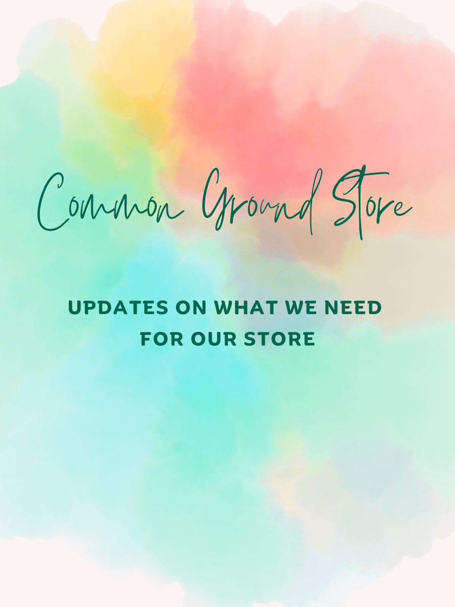 Items In Need of for Our Store
