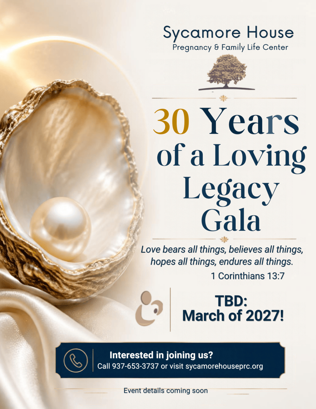 30 Years of a Loving Legacy: Join Us for Our 2027 Gala!